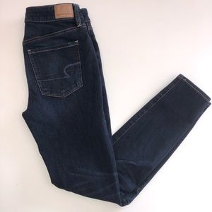 American Eagle dark wash jeggings